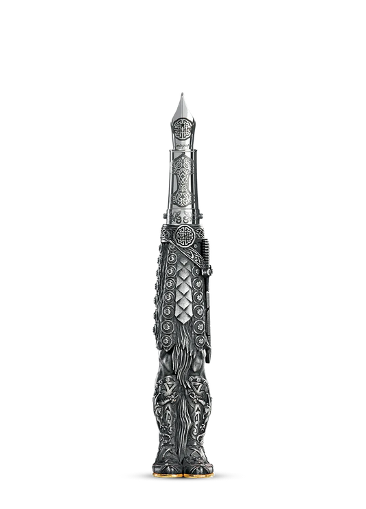 Viking Fountain Pen, Silver