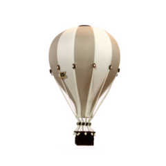 Gold and White Decorative Hot Air Balloon (3 Sizes)