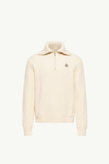Logo Rib Wool Turtleneck