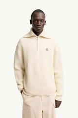 Logo Rib Wool Turtleneck
