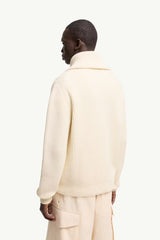 Logo Rib Wool Turtleneck