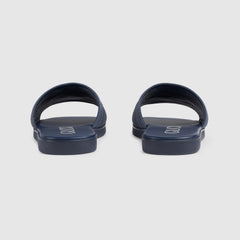 Men's Slide Sandal With Tonal Logo