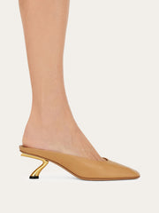 S-shaped Heel Mule