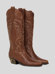 Texan-style Leather Boots