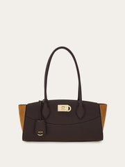 New Ferragamo Studio Soft Bag East West (m)