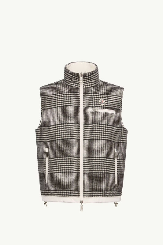 Gienah Reversible Wool Blend Down Gilet