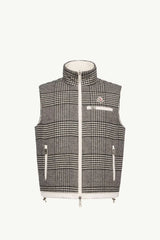 Gienah Reversible Wool Blend Down Gilet