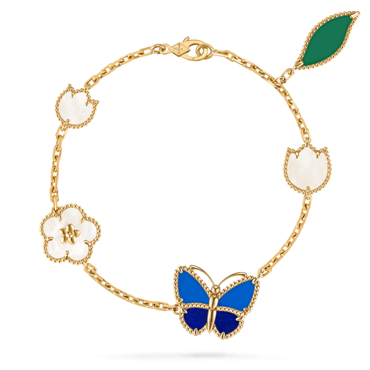 Lucky Spring Butterfly bracelet, 5 motifs