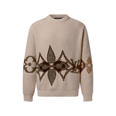 Graphic Knitted Crewneck