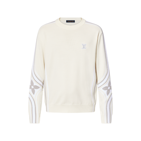 Graphic Knitted Crewneck