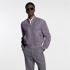 Monogram Embossed Nubuck Blouson