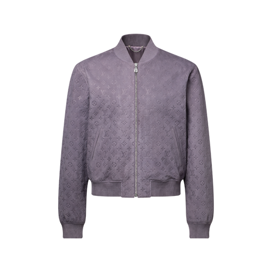 Monogram Embossed Nubuck Blouson