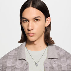 Monogram Flower Pendant