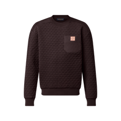 Monogram Quilted Sweatshirt