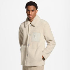 Shearling Workwear Overshirt