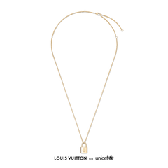 Silver Lockit Exclusive Gold Edition Pendant, Yellow Gold