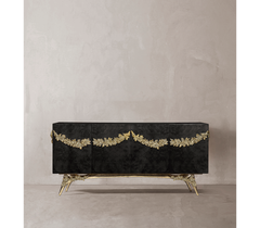 Majestic Black Walnut Root Veneer Sideboard