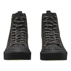 The Crystal Canvas High Top Sneaker