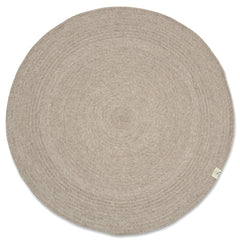 Merino Round Rug Oat