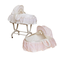 Notte Luxury Moses Basket By Savio Firmino - Rosa