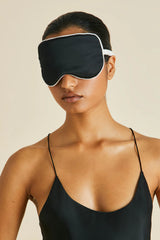 Audrey Jet Black Eye Mask