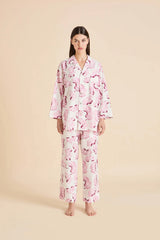 Casablanca Plume Pink Feather Pyjamas