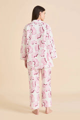 Casablanca Plume Pink Feather Pyjamas