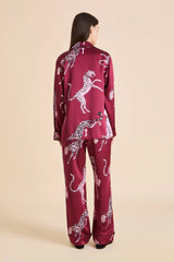Lila Cherie Red Leopard Pyjamas