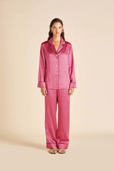 Lila Dita Pink Geometric Pyjamas
