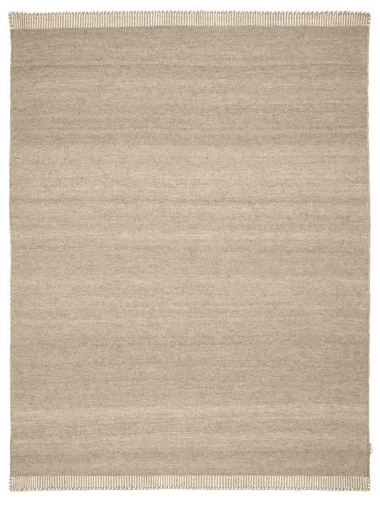 Pure Wool Rug Natural Beige