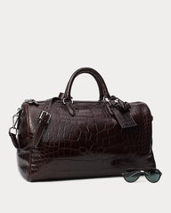 Alligator Boston Bag