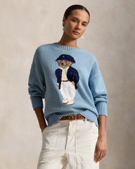 Polo Bear Oversize Cotton Jumper
