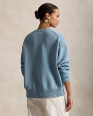Polo Bear Oversize Cotton Jumper