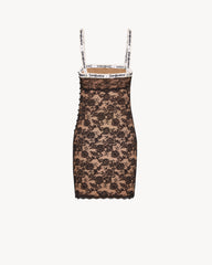Saint Laurent Lace Slip Dress