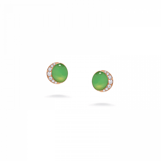 Fortuna Stud Earrings, Large