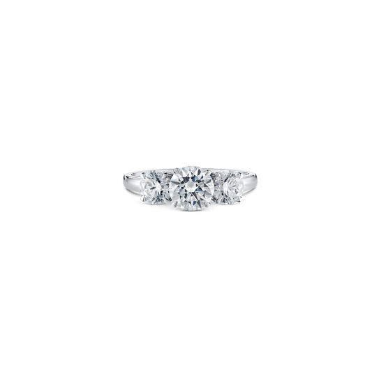 Trilogy Diamond Engagement Ring