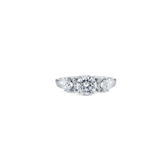 Trilogy Diamond Engagement Ring