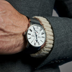 Ulysse Nardin - Marine Torpilleur White - Rubber Strap - 42mm