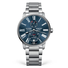 Ulysse Nardin - Marine Torpilleur Blue - Steel Bracelet - 42mm