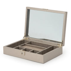 Palermo Medium Jewelry Box Pewter
