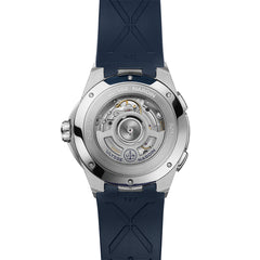 Ulysse Nardin - Executive Dual Time Steel Blue - Rubber Strap - 42mm