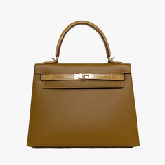 Birkin Kelly Touch Bronze D'or Veau Madame 25cm