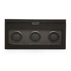 Axis Triple Watch Winder With Storage