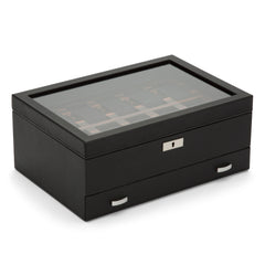 Roadster 10 PC Watch Box w/ Drawer