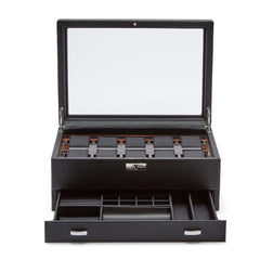 Roadster 10 PC Watch Box w/ Drawer