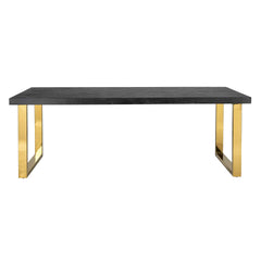 Dining Table Blackbone Gold 220