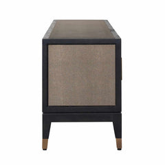 TV Bloomingville dresser 4-door shagreen (Gold)