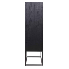 Wall cabinet Blax 2-doors (Black)