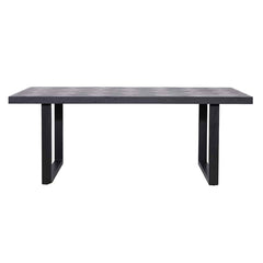 Dining table Blax 200x100 (Black)