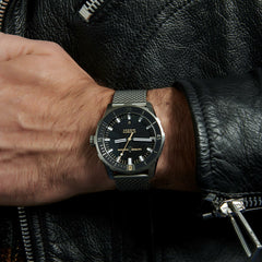 Ulysse Nardin - Diver 42 Black - Steel Mesh Bracelet - 42mm